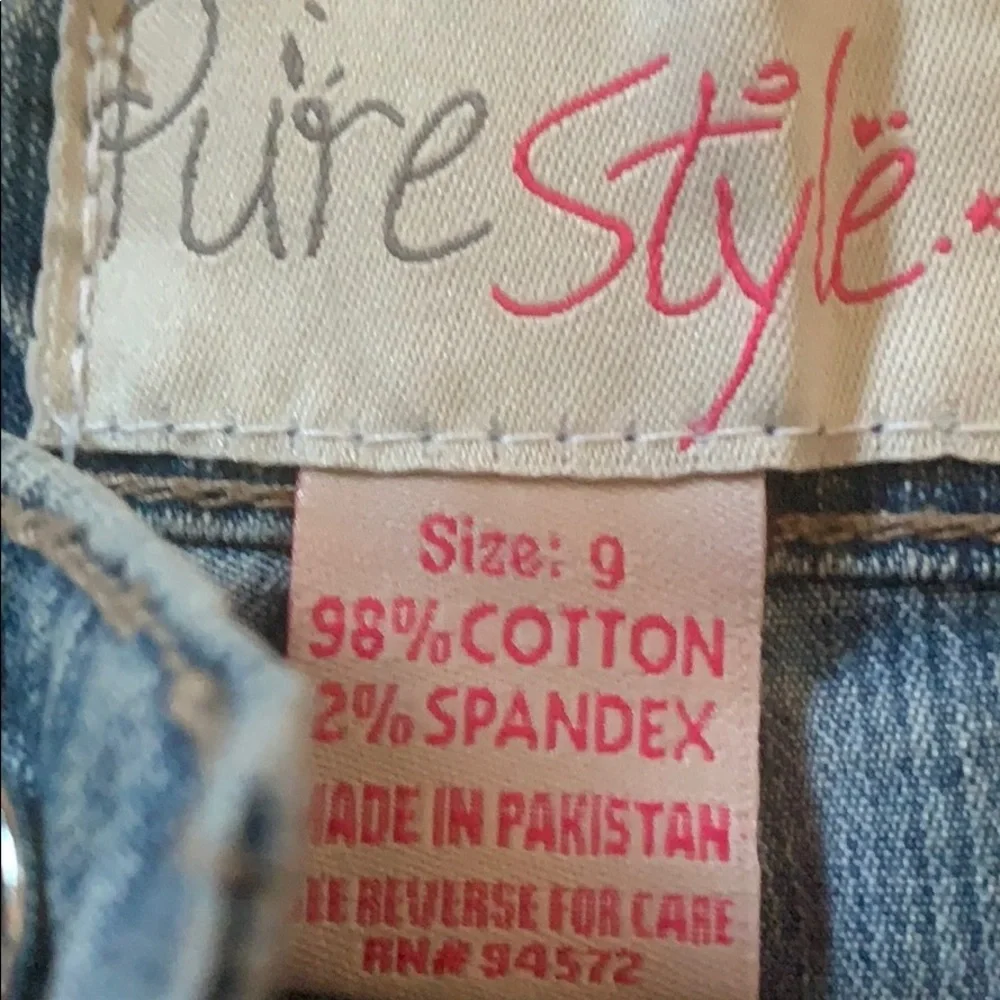Pure style denim shorts‎